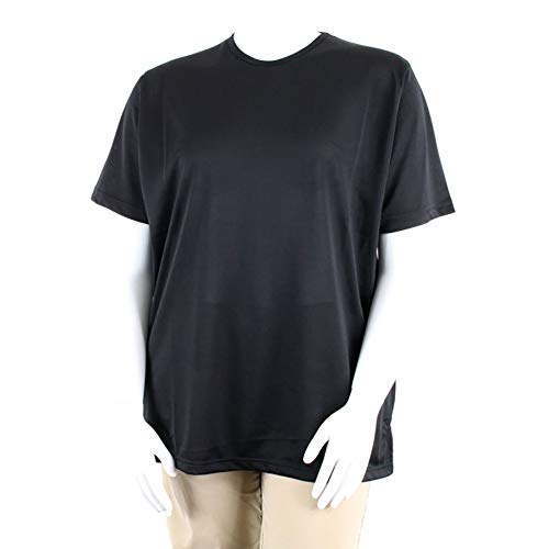 Ahorn T-Shirt en micropiqué Extensible et thermoactif Grande Taille Femme Noir du L au 5XL (4XL, Noir) Cover