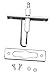 Produktbild Bosch Junkers Zündelektrode, 87290107000, KN 12..42 - 8D / DC KN 12..42- 8 CH