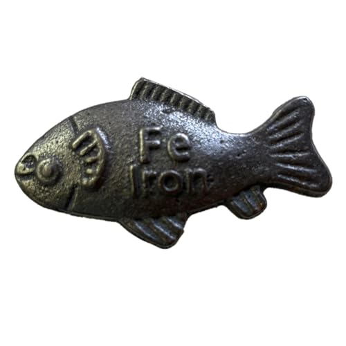 Iron Fish Add Natural Iron to Food & Water Reduce The Risk of Deficiency Perfect for Vegans, Athletes, Pregnant Women & Kids Fight Anemia &Deficiency Safely Gift Loved Ones (1)