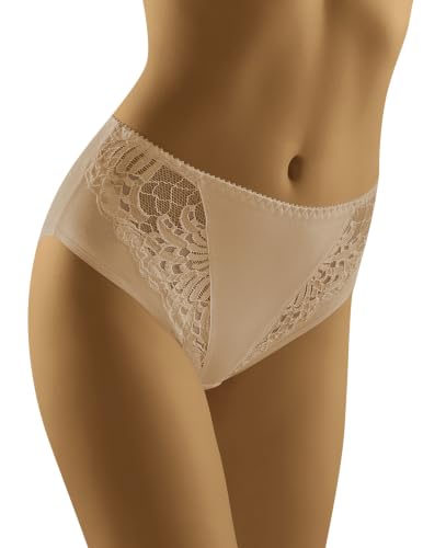 Wolbar Femmes Maxi-Slips WB51, Beige,XXL