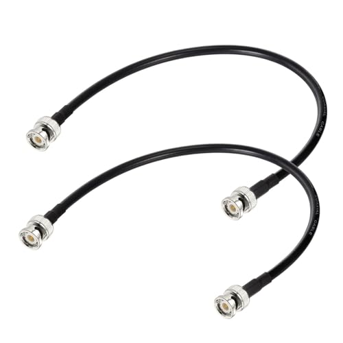 Câbles de démarrage BNC mâle à faible perte RG58 Yuslao 50 ohms 30,5 cm lot de 2