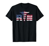 Nurse Appreciation Gift Shirt RN American Flag July 4th T-Shirt