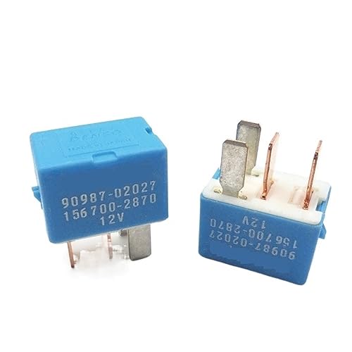 Relais automobile 12V 90987-02027 pour réparation de circuit de démarrage et ventilation