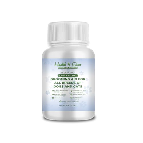 Health & Glow 60g Augenreiniger für Hunde – Zur Pflege bei tränenden Augen & Fellverfärbungen – Natürliche Rezeptur für alle Rassen