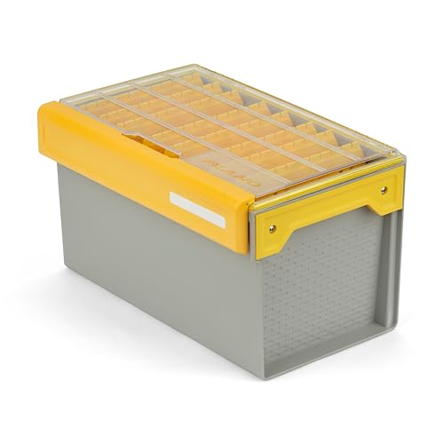 Image of Plano EDGE Deep Hang Box, Stores 48 Crankbaits, with Rust-Preventive Rustricor, Dri-Loc Watertight Seal, WaterWick, DuraView Transparent Lid, Stackable Storage for Fishing Organization