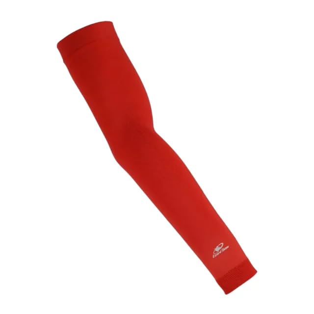Manchette en tricot rouge cramoisi contre le froid bras enfant YS YM