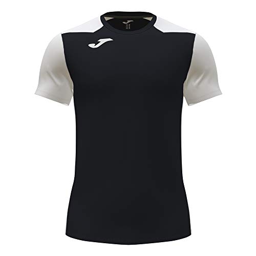 Joma Camiseta Manga Corta Record Ii Negro Blanco, M Joma Camiseta Manga Corta Record Ii Negro Blanco, M
