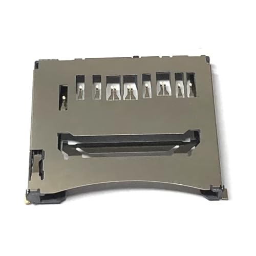 Camera SD Memory Card Reader Slot Holder Replacement Metal for Nikon D810 D3300 D750 Replacement Part Digital Camera Repair (for Nikon D810 D3300 D750)