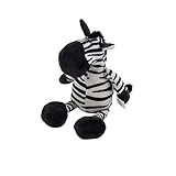 SAMMY das Zebra Kuscheltier - Plüschtier für Mädchen, Jungen & Babys - Flauschiges Stofftier zum Kuscheln, Spielen und Schlafen - Giraffe I Fuchs I Tiger I Löwe I Elefant I Affe I Rhinoceros