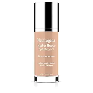 Neutrogena Hydro Boost Hydrating Tint with Hyaluronic Acid, Lightweight Water Gel Formula, Moisturizing, Oil-Free & Non-Comedogenic Liquid Foundation Makeup Matte Finish, 30 Buff Color, 1.0 fl. oz