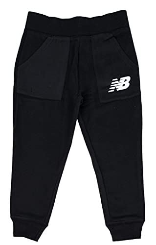 New Balance Girl's French Terry Jogger Sweatpants, Black, 14 #TOP15