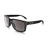 Oakley Holbrook Sunglasses 57MM Matte Black Frame/Warm Grey Lens
