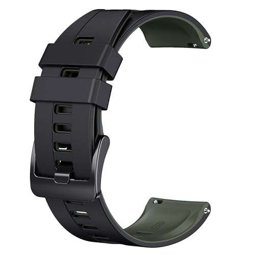 Bracelet 22mm silicone flexible et résistant pour Vivoactive 4