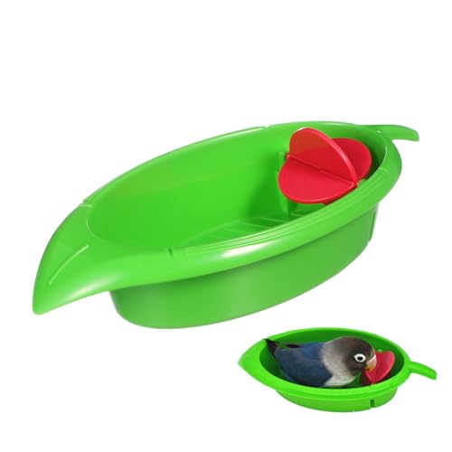 GRIRIW Pet Parrot Bath Toy Bird Bath Tub Bird Shower Tub Parrot Washing Supply for Pet