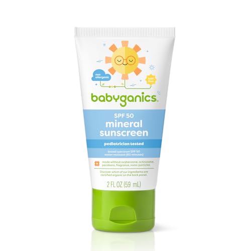 Image of Babyganics Baby Sunscreen Spray SPF 50, 6oz Spray Bottle + Natural Insect Repellent 6oz Spray Bottle Combo Pack