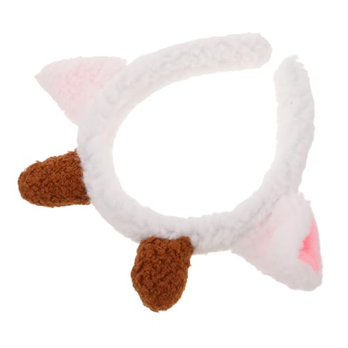 Bandeau élastique oreilles agneau idéal pour festival et fête de Noël