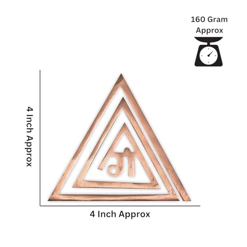 Image of Vastu Helix Copper (Gaa) | Helix Fire (South-East) | Main Door Entrance & Toilet Dosh Correction | Vastu Dosh Nivaran Remedies (4-inch) | Pack of 3