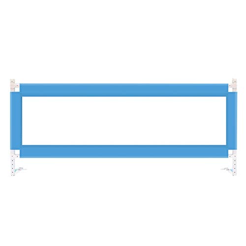 Protector para camas tela Oxford 300D valla infantil regulable azul 2