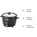 Cookworks 1.5L Rice 500 Watts Cooker - Black : Amazon.co.uk: Home & Kitchen