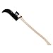 Council Tools 12″ Single Edge Bush Hook; 36″ Curved Wooden Handle