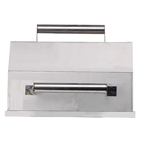 CekoCk Llana de enyesado Llana de Acero Inoxidable Paleta apuntadora de Acero Inoxidable, Herramientas for enlucido de Pared for albañil, Pala de Acabado de Cemento y enlucido