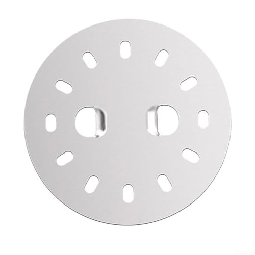 Sawhamale Placa difusora de calor de acero inoxidable para cocinas de inducción, lámina de conducción térmica de 16 x 16 cm para calentar uniformemente, cocinar a fuego lento y saltear con ollas y