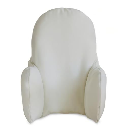 Yeah Baby Goods Wipeable Cushion Cover (Grey) - Compatible with The IKEA Antilop Highchair - Soft, Waterproof Baby High Chair Cover