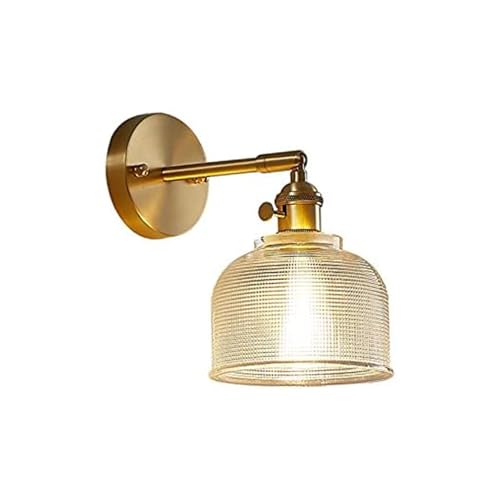 Apliques de pared para baño vintage dorados idóneos sobre espejos y tocadores