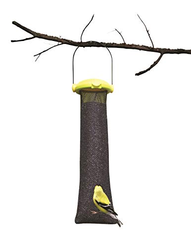 Gardman Ba04820A Yellow Flip Top Thistle Feeder Mesh Bag, 4" Wide X 12" High #TOP1