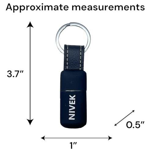 Encendedor NIVEK Mini Llavero Compacto Negro miniatura 6