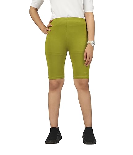 Image of KYDA Kids Girls's Stretchable Anti Bacterial Cycling Shorts, Yoga & Workout Gym Shorts