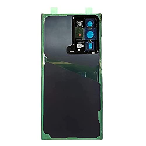 PCTC Note 20 Ultra Back Glass Replacement for Samsung Galaxy Note 20 Ultra 5G N986U All Carriers Housing Door Panel Cover with Camera Lens Adhesive Tape and Repair Tool Kits (Mystic Black)