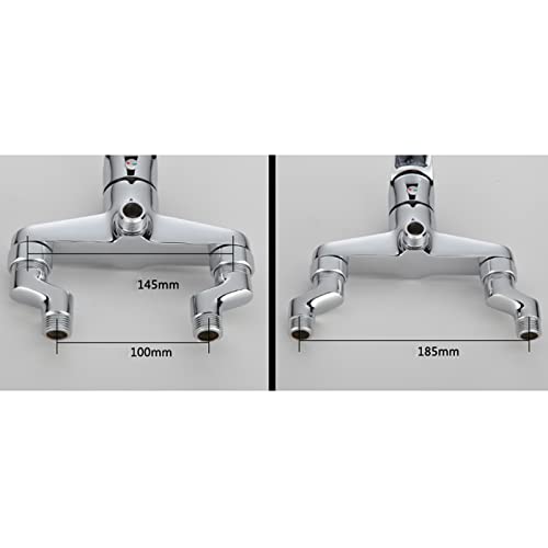 Adaptateur de robinet de baignoire pour douche sur pattes