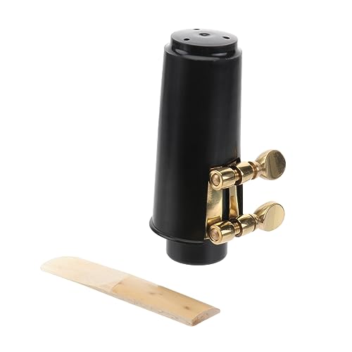 CIMAXIC Mouthpiece Bolwtorch Kit Black ABS 2.5 Reed Strength Metal Sound No Chips