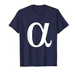 Alpha Symbol Tshirts | Vintage Greek Alphabet Letters Alpha T-Shirt