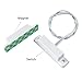 WESUA 5 Sets Magnetic Contacts Wired Window Door Contact Sensor Magnetic Reed Switch NC Surface Mounted Alarm Switch Sensor