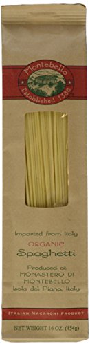 Montebello 00111488 Organic Pasta Spaghettie cover