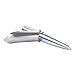 Soflo Spearfishing OG Threaded Shaft Tip - 6mm – Durable Stainless Steel Single Flopper Dependable Spear Tip - Spearfishing, Freediving & Scuba Diving Spearguns - Fish Hunting Accessory
