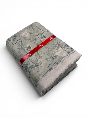 Image of JHABAK'S Unstitched 100% Pure Cotton Shirt Fabric for Men - Shirt Fabric & Kurta Material
