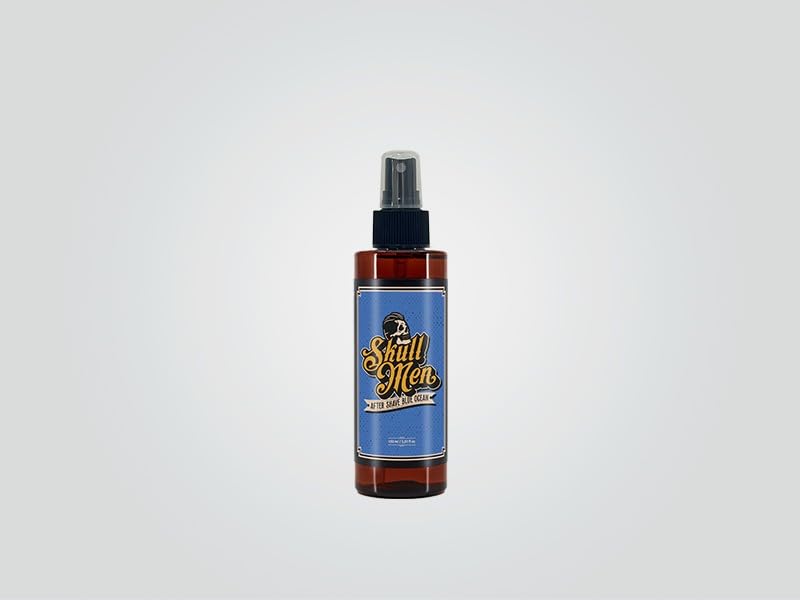 Skull Men After Shave Blue Ocean 150 ml - Refrescante y curativo gracias a su composición a base de romero, que calma, regenera y da luminosidad a tu piel