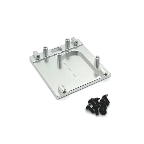 RC�N���[���[�p�A�b�v�O���[�h�p�[�c For MN168 For MN78 For MN99S 1/12 �����M�A�{�b�N�X�}�E���g�x�[�X���[�^�[�z���_�[ RC �J�[�A�b�v�O���[�h�p�[�c�A�N�Z�T���[(Silver)