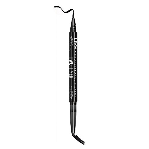 Delineador Dos Puntas NYX Two-Timer Jet Black miniatura 2