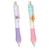 aigHOMnE 2 Piece Pin Pen Weeding Tool for Vinyl, Precision Weeding Pen Tools Quick Air Release Tool Pinpen for Craft Projects Pen Weeder Pokey Tool (2 Piece Random Color)