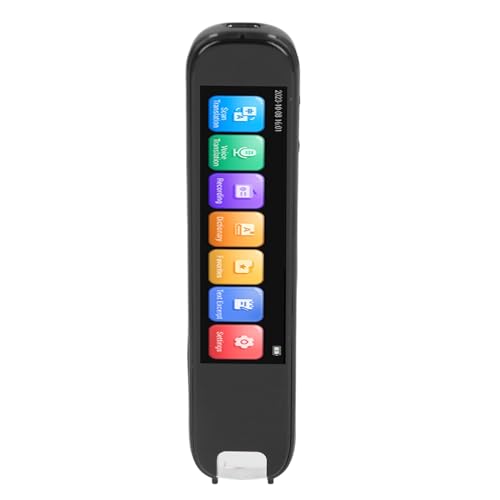Hyuduo Scan Reader Pen, Übersetzer Pen, Englische Vokabularbibliothek, Vielseitiges Übersetzungswerkzeug, Multi Funktionaler, Intelligenter Aufzeichnung mit Massivem Vokabular für Bildung und
