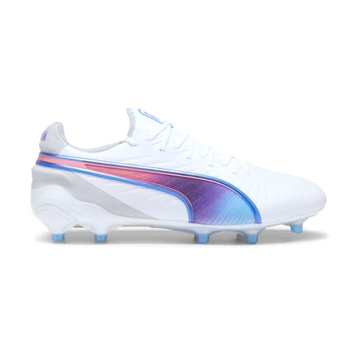 PUMA Womens King Ultimate Firm GroundArtificial Ground Soccer Cleats - White