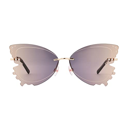 Betsey Johnson Women's TAKE Flight Butterfly Sunglasses3