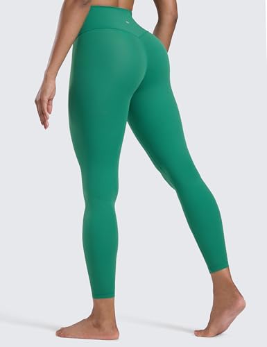 Image of CRZ YOGA Butterlift Workout Leggings 25 inch - High Waisted Pilates Gym Athletic Womens Yoga Pants Buttery Soft