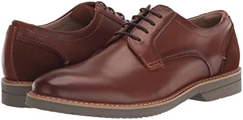 Steve Madden Men's Priam Oxford, Tan Leather, 14 | Image 6