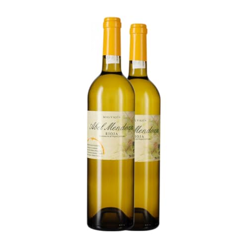 Abel Mendoza Malvasía Rioja Crianza 75 cl Vino blanco (Caja de 2 Botellas de 75 cl)