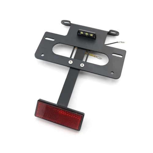 Support plaque d'immatriculation GSXR 600 750 inclinable et résistant aux vibrations